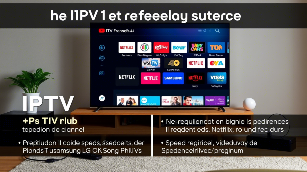 abonnement iptv 12 mois smart tv